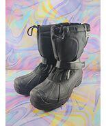 Weatherproof Snowbank 625-1074 Snow Boots, Men&#39;s 13, Black - $29.99