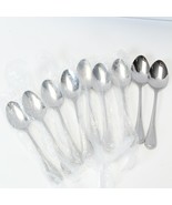 Wallace Downham Teaspoons 6-3/8&quot;  18/10 Stainless  Lot of 9 - $84.38 CAD
