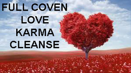 100X Full Coven Cl EAN Se &amp; Release Karmic Love Debts &amp; Energies Magick 96 Witch - £78.83 GBP