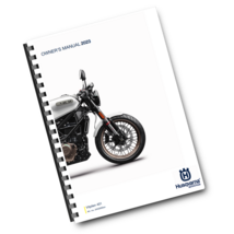 HUSQVARNA 2023 - VITPILEN 401 US - OWNERS MANUAL - REPRINTED COMB BOUND - $25.25
