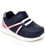 Simple Joys by Carters Unisex Child Nicky Athletic Sneaker Navy Blue Pin... - $8.64