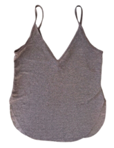 LA Hearts Women&#39;s V-Neck Tank Top Raw Cut Hem Side Slits Lightweight Sz ... - $169.42 MXN