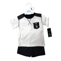 Us Polo 2 Pieces Baby Set 12-24 Months (12 Months, WHITE/NAVY) - $14.69