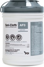 Sani-Cloth AF3 Surface Disinfectant Cleaner Wipe Canister Mild Scent 160... - £23.17 GBP