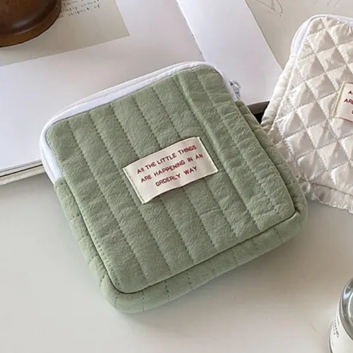 Sanitary Napkin Storage Bags Green - £5.97 GBP