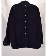 Indigo Robes Mens Button Down Jacket Blue XL - £194.94 GBP