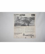 Hasegawa Mitsubishi ki-51 Sonia 1/72 scale Kit vintage oct24 #18C - $28.71