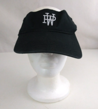 Champro CFit HV6 Black PW Embroidered Unisex Adjustable One Size Visor - $9.69