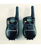 Motorola TalkAbout T6220 Two Way Radios Walkie Talkies  Set of 2  w 2 Be... - $43.45 CAD