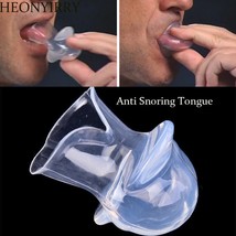Anti Snoring Tongue Device Silicone Sleep Apnea Aid Stop Snore Sleeve 2pcs - $7.86
