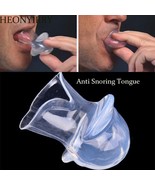 Anti Snoring Tongue Device Silicone Sleep Apnea Aid Stop Snore Sleeve 2pcs - £6.30 GBP