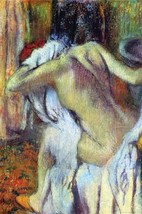 After Bathing by Edgar Degas - Art Print - £17.57 GBP+