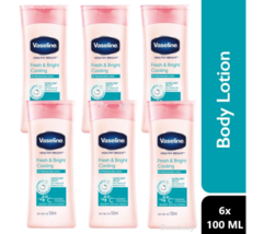 6 x 100ml Vaseline Healthy Bright Lotion Fresh &amp; Bright UV For Hot Humid... - $96.80