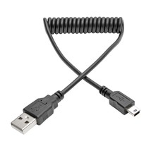 Tripp Lite USB 2.0 Hi-Speed A to Mini-B Cable (A to 5Pin Mini-B, M/M) 3-... - $10.98