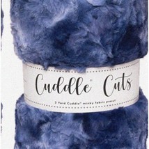 Starry Night Minky Luxe Sapphire Cuddle Cuts - 2-Yard Cut - - $125.72