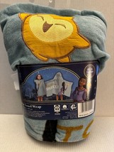 NEW  Disney Wish Kids&#39;  22&#39;&#39; x 51&#39;&#39; Hooded Towel - £12.80 GBP