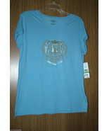 Tommy Hilfiger Women’s Crewneck Logo/Graphic Tee, Blue Color, Sz. L(US),... - £19.95 GBP