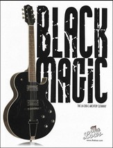 The Loar Black Magic LH-280-C Archtop Cutaway guitar ad 2013 advertisement print - £3.28 GBP