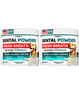 2 Dog Dental Powder - Breath Freshener - Dog Teeth Cleaning Powder Tarta... - $29.95