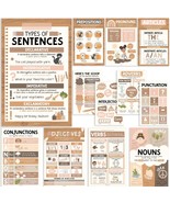 Boho Neutral Parts of Speech Posters | Set of 12 | Educational Posters - $559.17 MXN