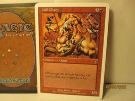 2001 Magic the Gathering MTG card #196/350: Hill Giant - £1.20 GBP
