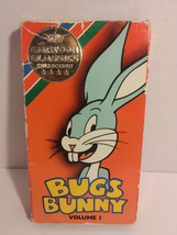 VHS Bugs Bunny Volume 1 1989 Cartoon Classics Collection Looney Toons Tested - £3.92 GBP