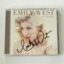 Emily West All For You Autographed Signed Cd America’s Got Talent - £10.99 GBP