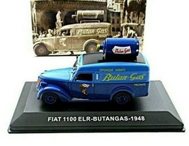 Fiat 1100 T Elr Van Butangas Year 1948 Altaya Scale 1:43 Diecast Van Model - £33.04 GBP