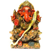 DIVINE 7 Dhan/Sapthanya Ganesha Statue Idol/Sapt Anaj Ganpatti/Annapurna Ganpati - £35.82 GBP