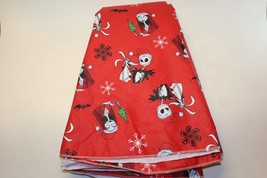 Disney The Nightmare Before Christmas Jack  Sally 70&quot; Round Tablecloth H... - £5.52 GBP