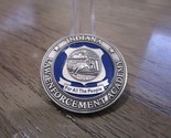 Indiana Police Law Enforcement Academy Many Badges Worn Challenge Coin #... - $18.80