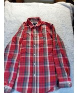 Polo by Ralph Lauren Women&#39;s XXL 18-20 Cotton Flannel Red Plaid - $17.49