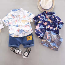 Boys&#39; New Western Style Children&#39;s Short Sleeve Suit - $29.34