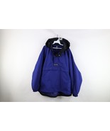 Vintage 90s Chaps Ralph Lauren Mens Large Spell Out Hooded Anorak Jacket... - $82.61 CAD