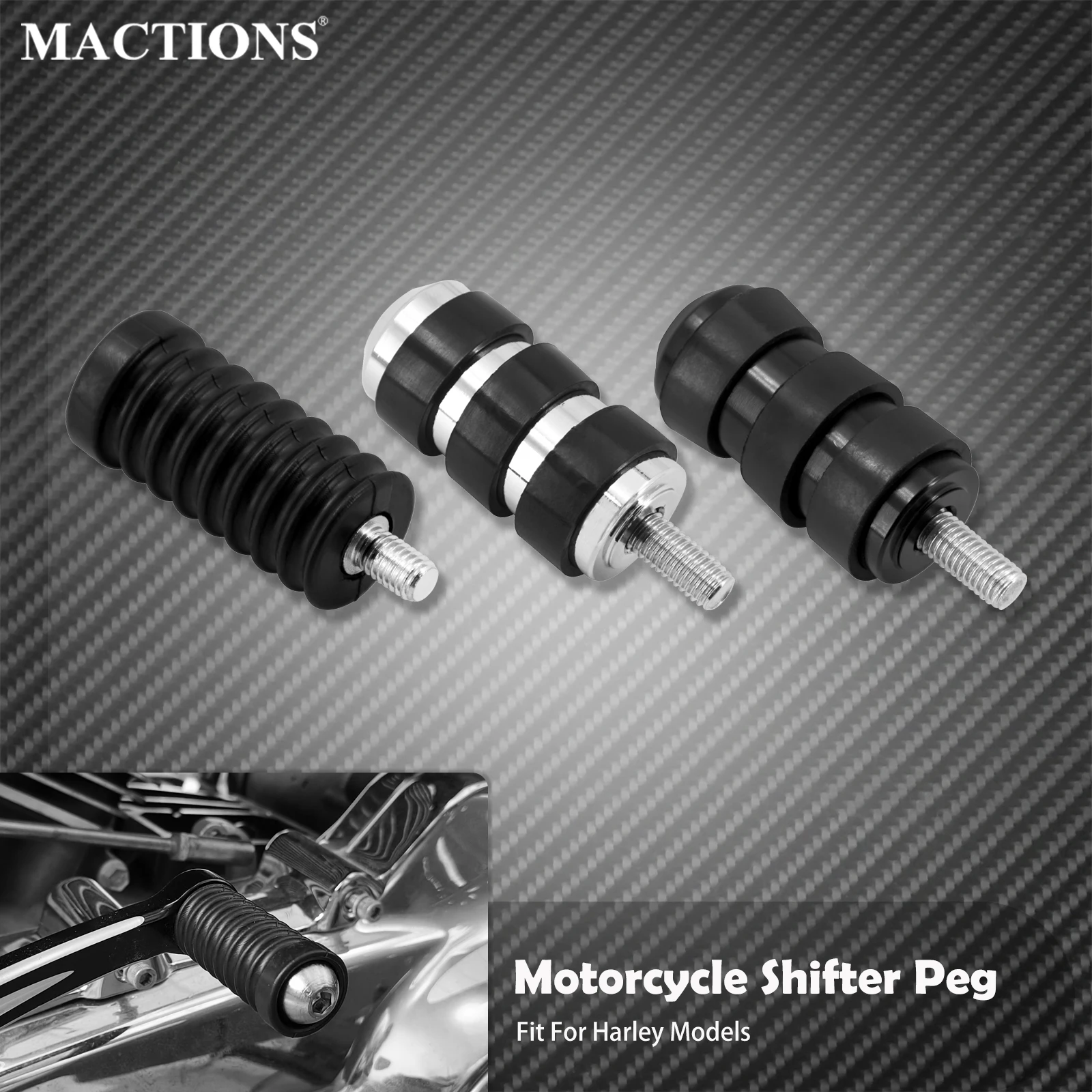 Motorcycle Shifter Peg Shift Gear Lever Footrest For Harley Touring Electra - $14.18+