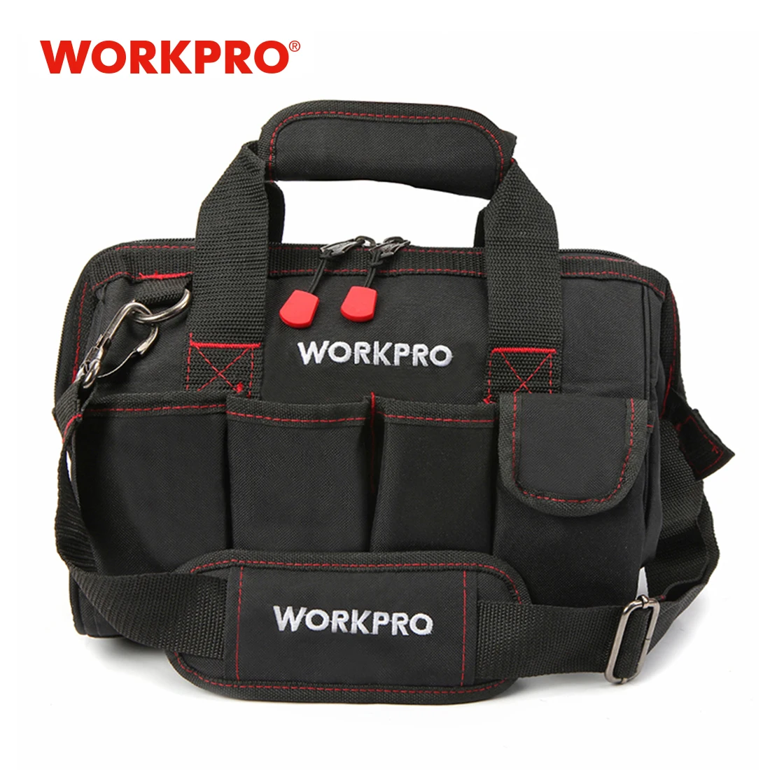 WORKPRO 12&quot; Tools Bags 600D Polyester Waterproof Travel HandBags Sturdy Bags - £63.09 GBP