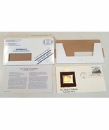 1992 First Voyage of Columbus Crossing 22k Gold Golden Cover replica FDC... - $185.65 MXN