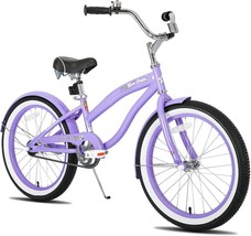 JOYSTAR 20&quot; 24&quot; 26&quot; Beach Cruiser Bike for Girls, Boys, Mens, Multiple Colors - £214.82 GBP