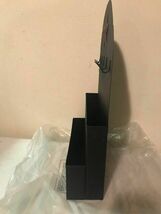 Mail Organizer with hooks in Black metal image 3