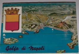 Vintage Golfo di Napoli Small Postcard book - $34.80