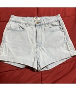 Misses Forever 21 Light Denim Jean Summer Shorts Size 25 misses Light Blue - $7.64 CAD
