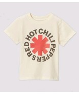 Toddler 12 Month Red Hot Chili Peppers Short Sleeve Graphic T-Shirt Oatmeal - $25.97 CAD