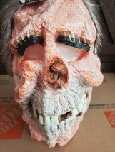 1993 Forum Novelties Halloween Mask New scary female corpse death skull vintage - £19.55 GBP