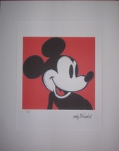 Andy Warhol Mickey Mouse Lithograph - £933.08 GBP