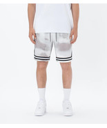 ZANEROBE Men&#39;s Organic Cotton Pique Basketball Short White Camo-Size 36 - $39.94