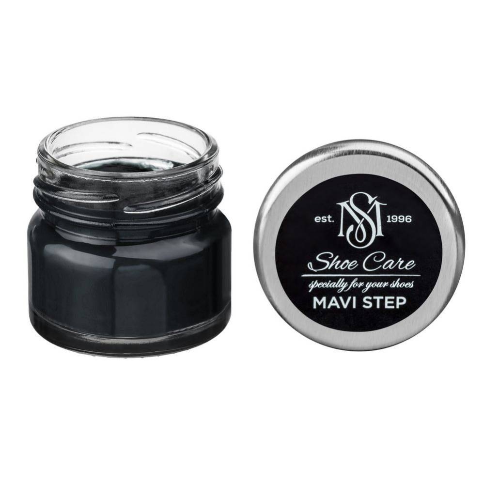 MAVI STEP Creme de Beaute Wax-Based Leather Shoe Cream - 115 Dark Grey -... - $14.99