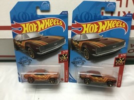 2020 Hot Wheels &#39;67 Camaro HW Flames Lot of 2 - £3.14 GBP