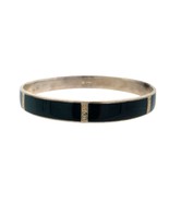 Vtg Sterling Carolee 925 Luck Love Hope Live Faith Peace Black Enamel Br... - €106,73 EUR