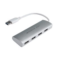 IOGEAR 4 Port USB 3.0 Hub - 1 USB 3.0 In - 4 USB 3.0 Out - 5Gbps Data Transfer R - $29.00