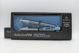 BaBylissPRO Nano Titanium PRIMA2000 3/4&quot; Stainless Steel Mini Iron Straightener - £32.57 GBP